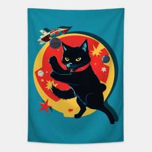 Yelena (Cats in Space) Tapestry