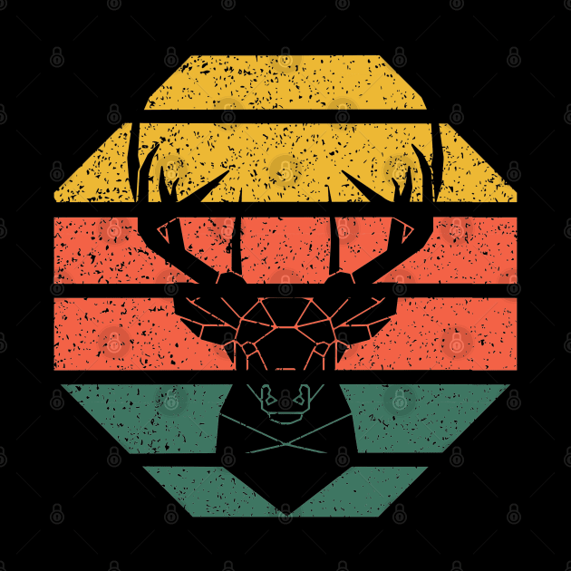 Deer vintage by Hloosh