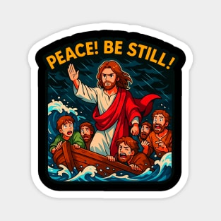 Mark 4:39 Peace Be Still Magnet