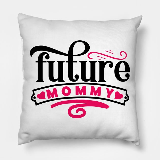 Future Mommy Pillow by família