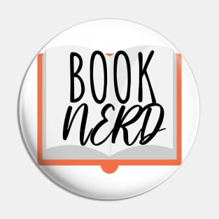 Bookworm book nerd Pin