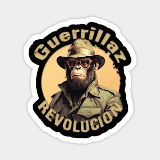 Guerrillaz Revolucion #5: Embrace the Revolution for Change Magnet