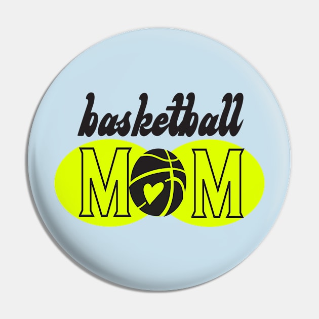 BASKETBALL MOM Pin by BishBashBosh