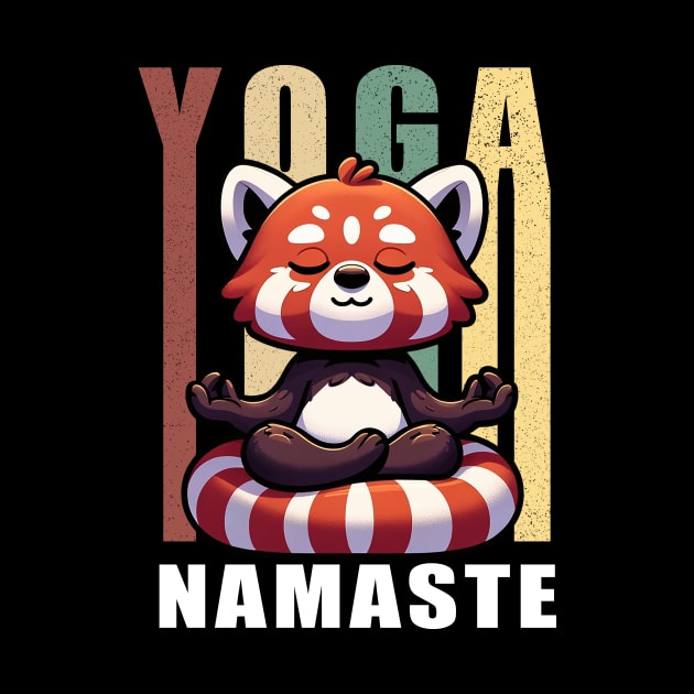 Panda Yoga Meditation Namaste by MasutaroOracle