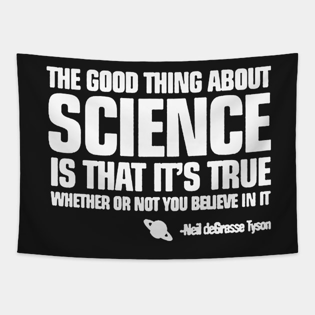 The Good Thing About Science Tapestry by Brucento