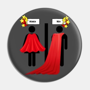 SuperHero's Lavatory Pin