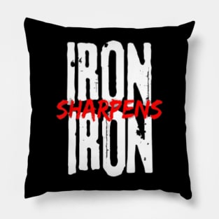 Iron Sharpens Pillow