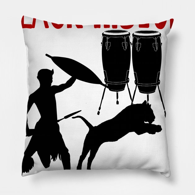 black history month Pillow by summerDesigns