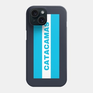 Catacamas City in Honduras Flag Colors Phone Case