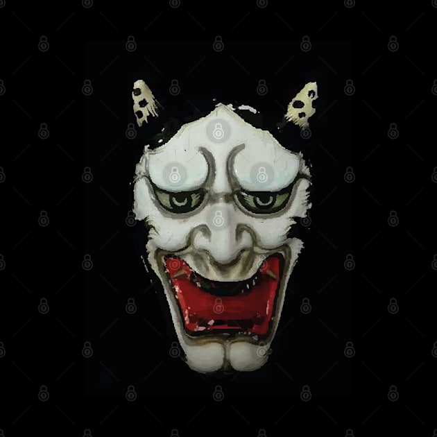 JAPANESE NOH THEATER MASK HANNYA Mask by benayache