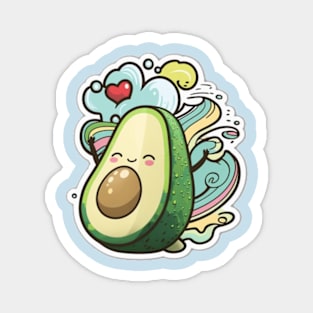 Loveable Avocado Magnet