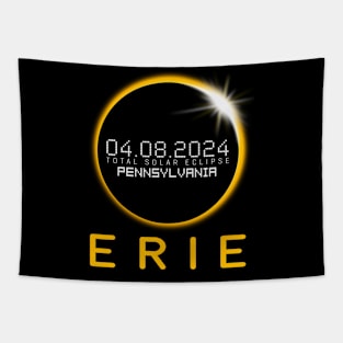 ERIE Pennsylvania Total Solar Eclipse April 8 2024 Tapestry