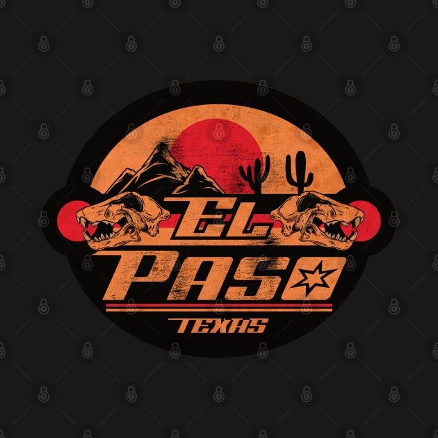 El Paso Texas Sign by CTShirts