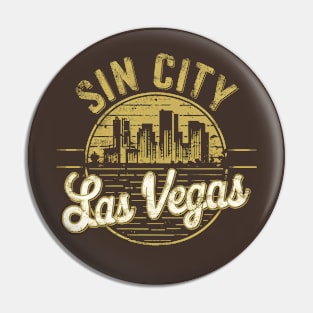 Sin City Las Vegas Nevada Pin