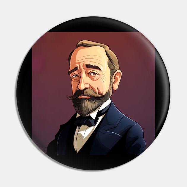 Joseph Conrad Pin by ComicsFactory