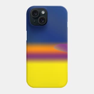 orange violet yellow blue texture design Phone Case