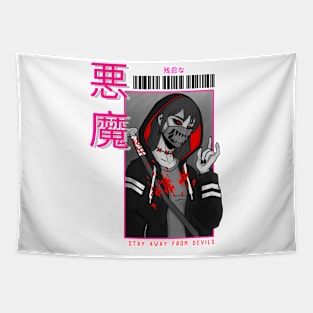 Cool Anime Girl Tapestry