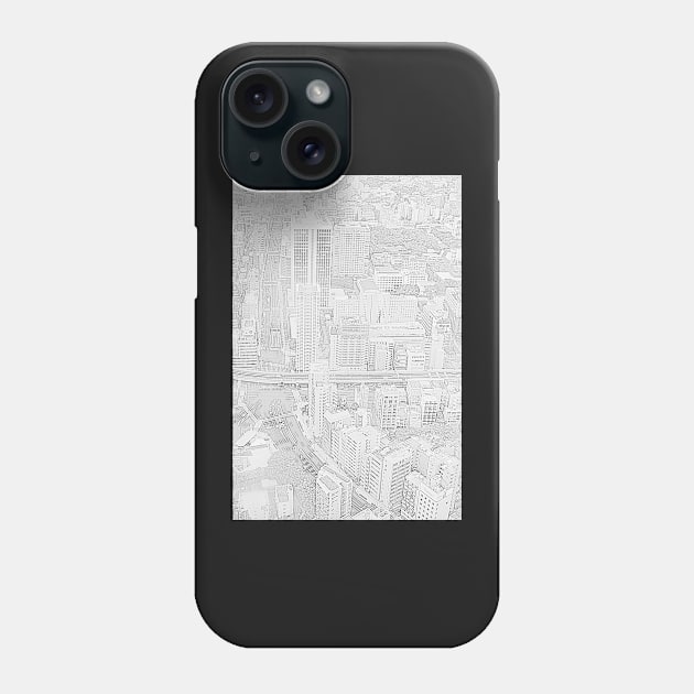 City view Phone Case by findingNull