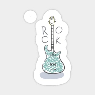 Rock design, Guitar Design Magnet