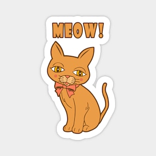 Meow! Kitty Magnet