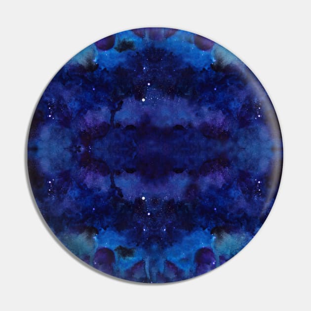 Blue universe Pin by CalliLetters