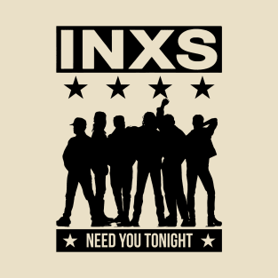 Need You Tonight // INXS // Retro Fanart Style T-Shirt