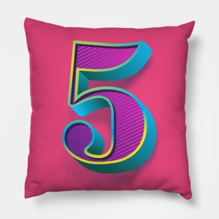 Float 5 candy color Pillow