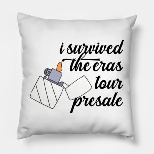 I Survived The Eras Tour Presale Pillow