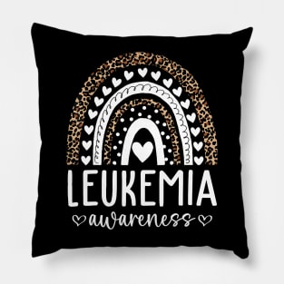 We Wear Orange Leukemia Awareness Month Pillow