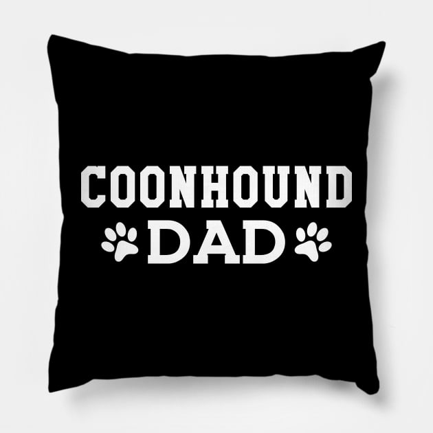 Coonhound Dad Pillow by KC Happy Shop