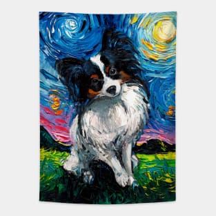 Papillon Night Tapestry