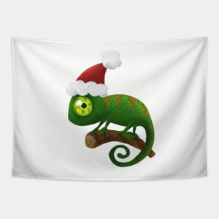 Chameleons Christmas! Tapestry