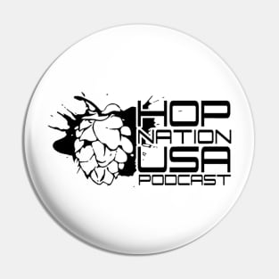 Hop Nation USA (BLACK Print) Pin