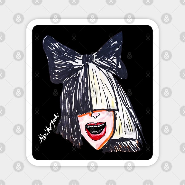 Sia Some People Have Real Problems Magnet by TheArtQueenOfMichigan 