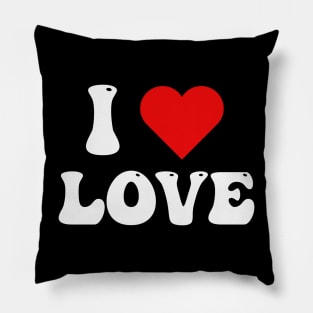 I love heart Love Pillow