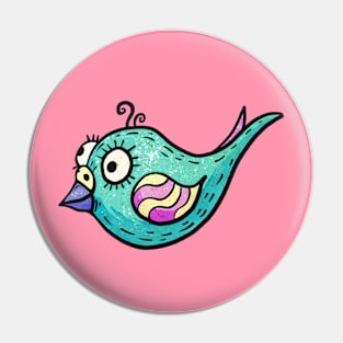 Weird Bird DaDa Pin