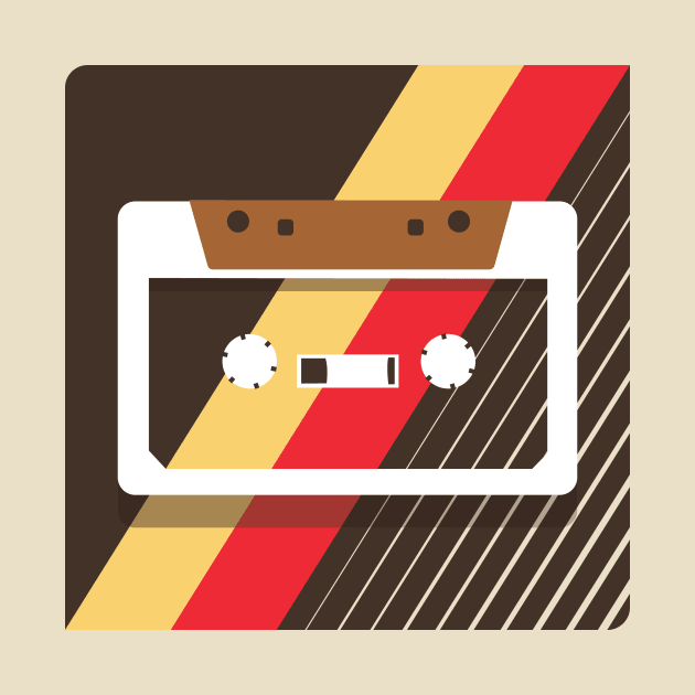 Retro cassette - vintage design by LR_Collections