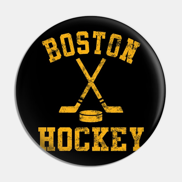 Vintage Boston Hockey Pin by tropicalteesshop