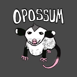 Cute Opossum Baby Possum Wildlife Animal T-Shirt