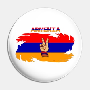 VIVA ARMENIA Pin