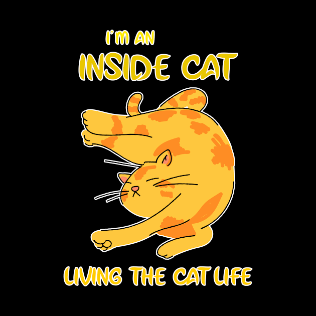 Inside cat by Toro Tees