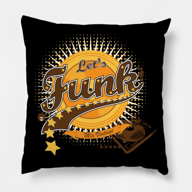 lets-funk Pillow by DarkChoocoolat