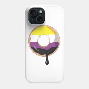 Non-Binary Donut Phone Case