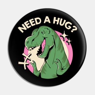 Do You Need a Hug? T-Rex Snoopy Style by Tobe Fonseca Pin