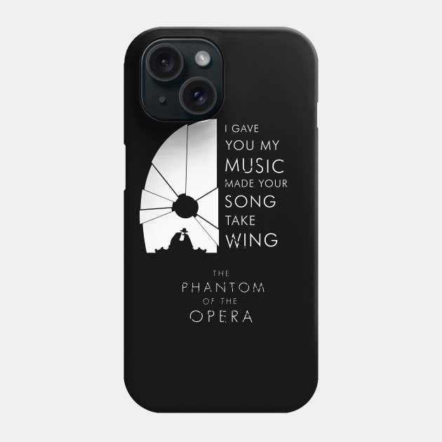 The Phantom of the Opera - Reprise 1 Phone Case by Mandos92