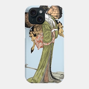 Butterfly Geisha Phone Case