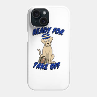 Funny Pilot Brown Big Dog Phone Case