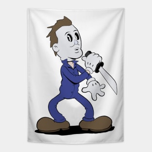 Michael Halloween (transparent) Tapestry