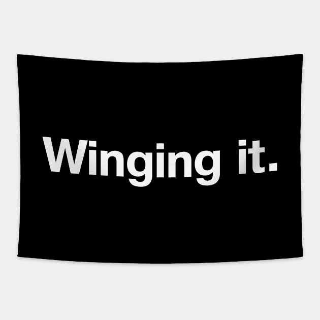 Winging it. Tapestry by TheBestWords