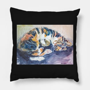 MISA’S ORIGINAL ART “AWESOME PETS” Pillow